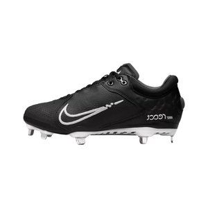 Nike Hyperdiamond 4 Elite Black/White Women's Softball Cleats Size 8.5